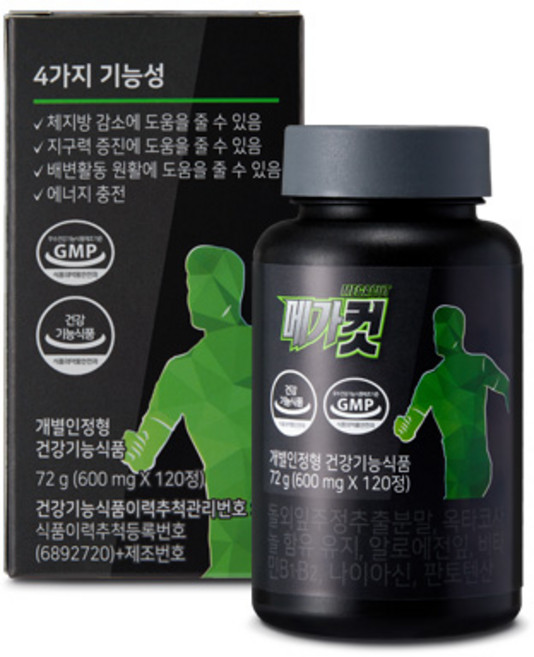 메가크루 메가컷 다이어트 식품, 120정, 1개