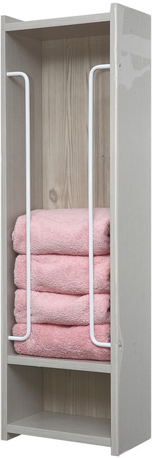 오픈 우드 수건장 250, 혼합색상, 1개