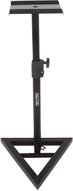 마이티킹 오토매틱 모니터 스피커 스탠드, MSS2200, 블랙