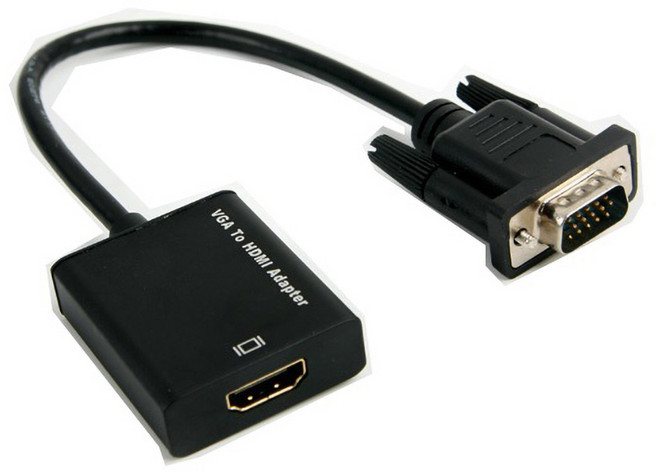 엠비에프 VGA TO HDMI 컨버터, MBF-VTH01, 1세트