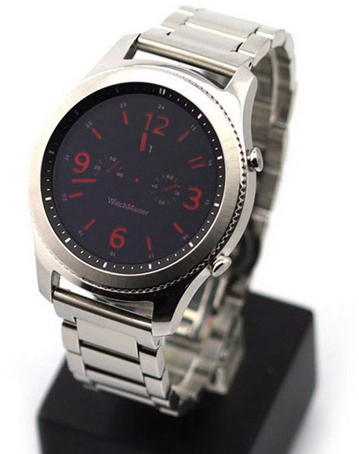 갤럭시 프론티어/기어S3/워치3 22mm 클래식 메탈줄 GS3ME01 (45/46mm 호환 가능) + 바내봉 2p + 밴드줄임 + 교체용 툴, 실버, 1세트