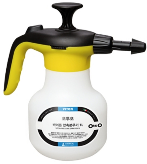 오투오 소독방역용 바이톤 압축분무기 1L 7856.R001SC, 1개