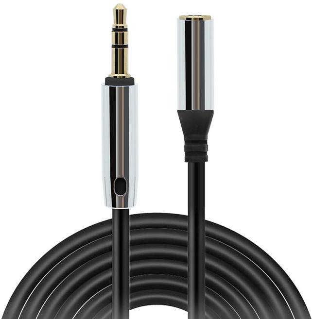 넥시 스테레오 AUX 옥스 MF 연장케이블 3m, NX909(NX-STB030-MF), 혼합색상