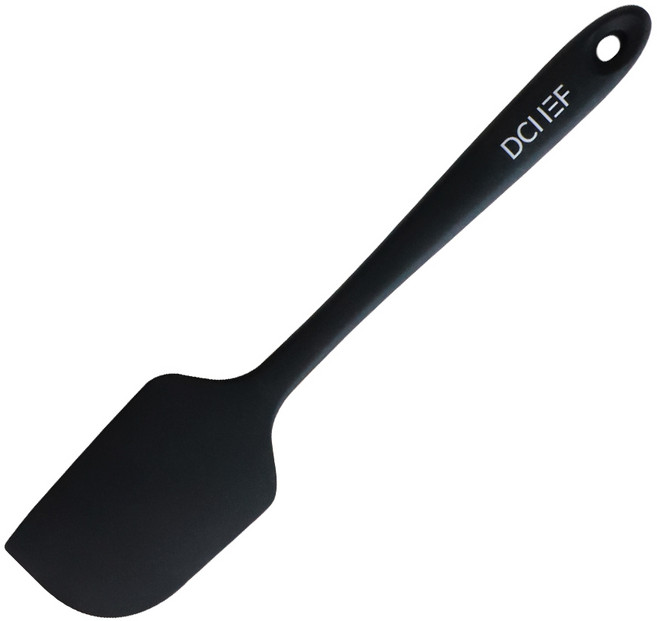 데일리셰프 프리미엄 실리콘 스파츌라, 블랙, 1개