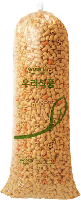 우리식품 마카로니 스낵, 1kg, 1개