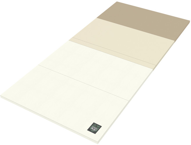 크림하우스 스노우파레트 프리 폴더매트, 허쉬브라운