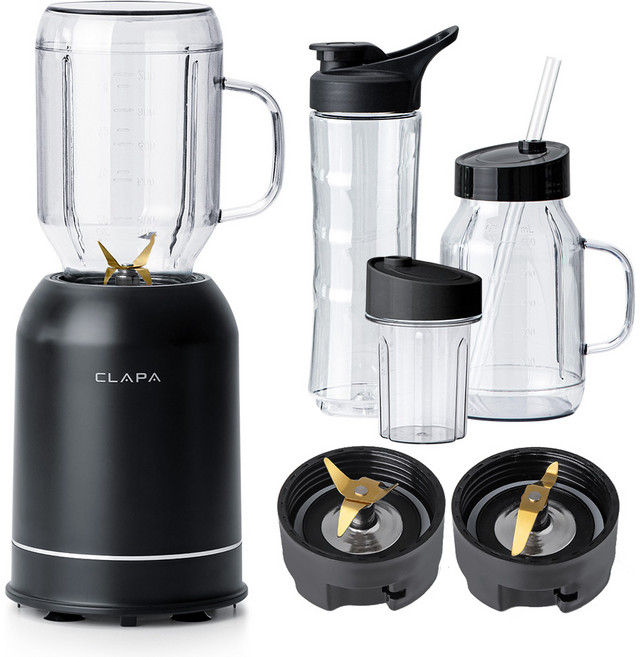 클래파 티타늄 고속 텀블러 믹서기 블랙, BMX-600