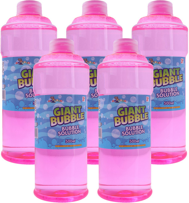 토이코 자이언트 버블 리필액 500ml, 랜덤발송, 5개