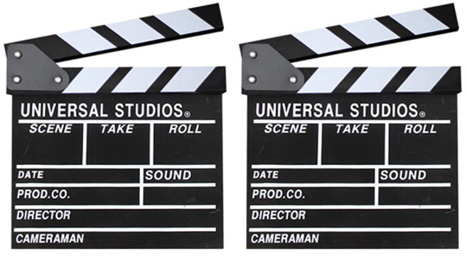 블럭마트 홈데코 촬영 슬레이트 2p, 블랙