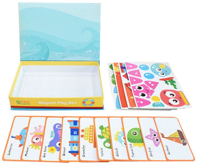 가베가족 마그넷퍼즐 교통수단2 KS2639, 1개