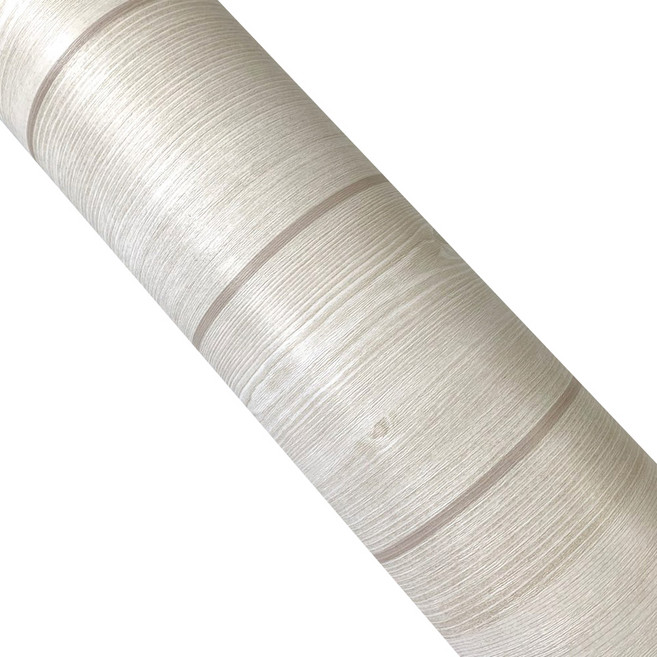 室內裝潢面板 木紋木皮壁貼 HWN-016, 象牙白, 50 x 1500 cm