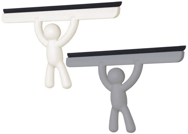 모나코올리브 인싸 욕실 물기제거기, 화이트+그레이, 2개