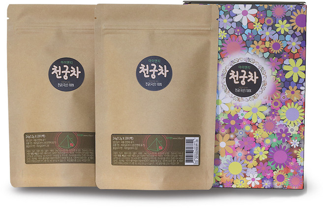 川芎茶三角茶包, 1.2g, 20入, 2個