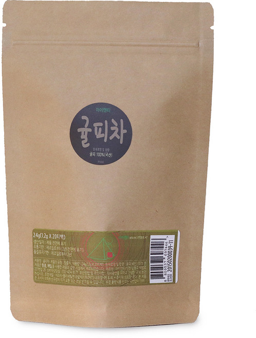 아이앤티 귤피차 삼각티백, 1.2g, 20개입, 1개