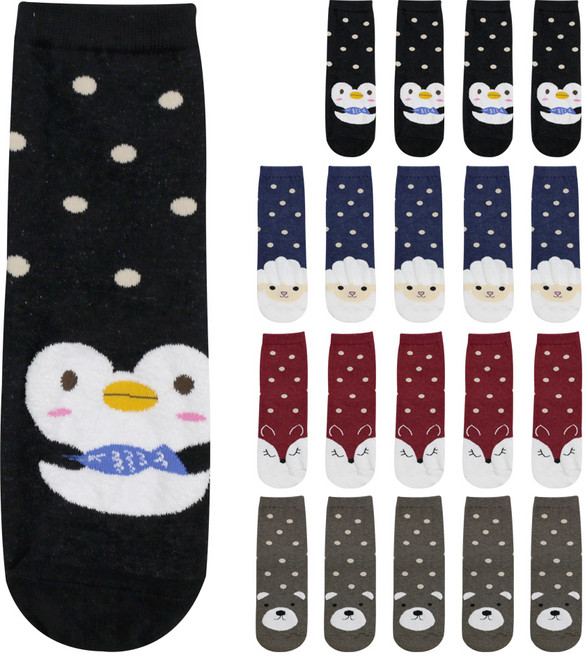 투투삭스 여성용 겨울이야기 양말 20켤레