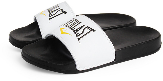 EVERLAST PU拖鞋, 白色, 260