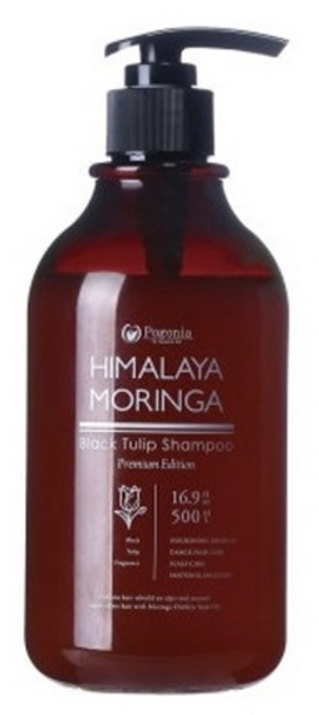 포고니아 히말라야 모링가 명품 튤립향 블랙튤립 샴푸, 500ml, 1개