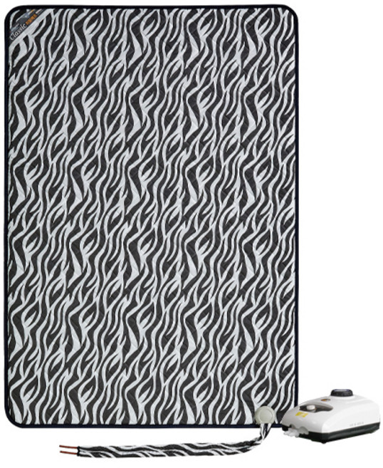 한일의료기 온수매트 지브라 블랙, 더블(140 x 195 cm)