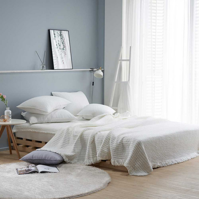 다이앤하우스 밀크 라이오셀 이불 퀸세트