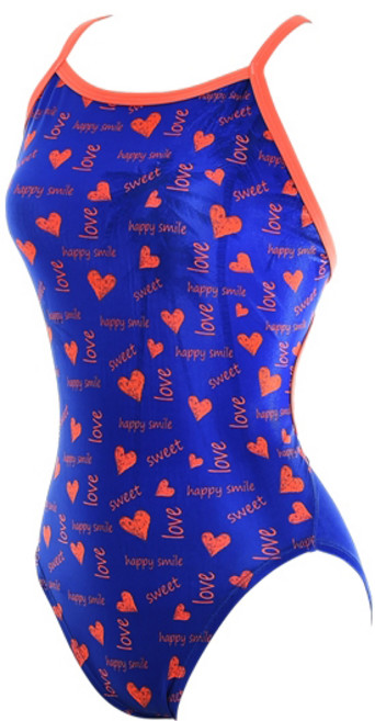 토네이도 실내 원피스 수영복 RLS3367