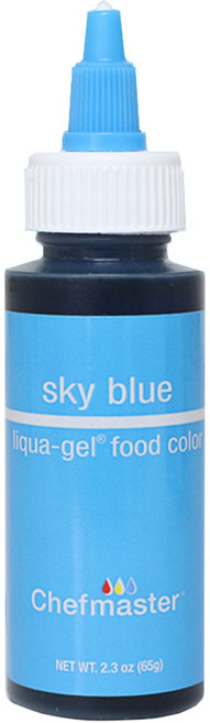 셰프마스터 리쿠아젤 식용색소 스카이블루, 65g, 1개