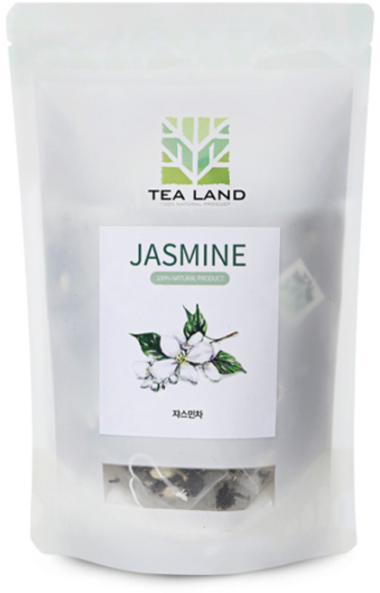 티랜드 쟈스민 티백, 20개입, 1개, 1g