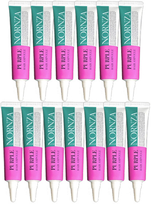 노른자 퍼플 헤어앰플, 13ml, 13개