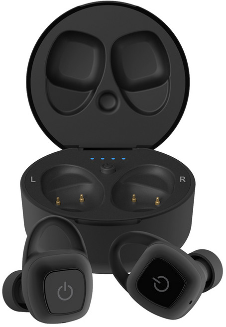 앱코 BEATONIC 블루투스 무선 이어폰, E06, 블랙