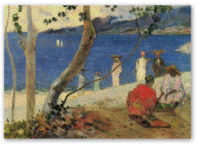 소소한 감성 캔버스 프린팅 액자 명화시리즈 고갱 Gauguin07