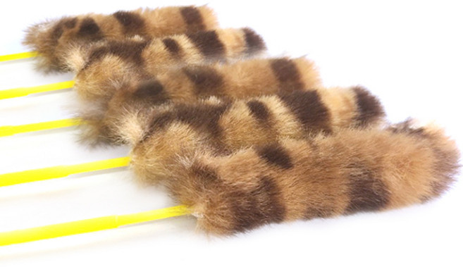 힐링타임 벨보아 부들스틱 고양이 장난감 NH-0277, 혼합색상, 5개