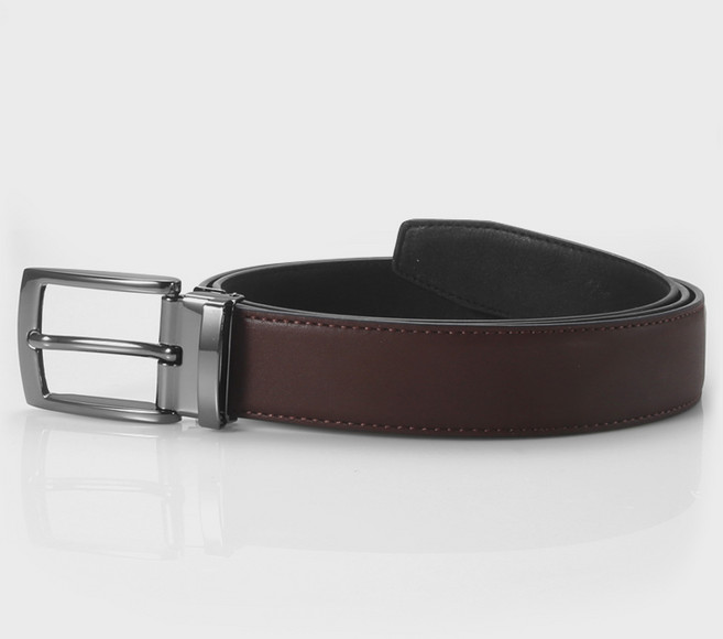 MISTICA 摩登日字扣皮帶 MU011MBR