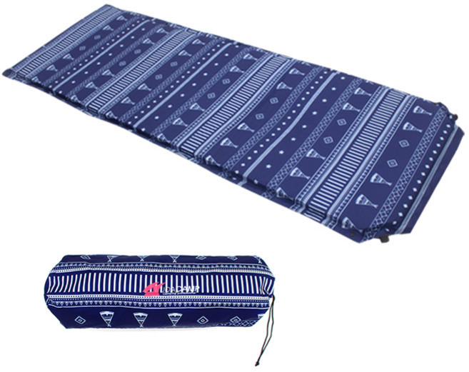 조아캠프 인디 프리미엄 자충매트 5T 2구 + 수납밴드 + 수리패치 + 수납가방, 블루(CT018)