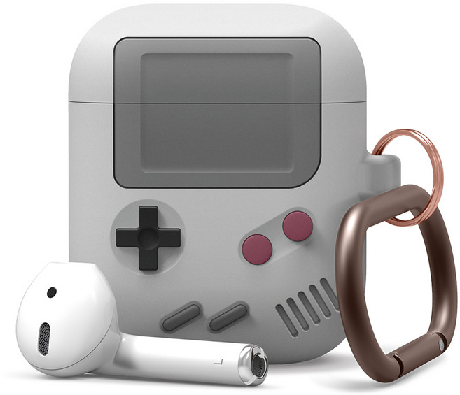 엘라고 AW5 행 케이스, 에어팟 1 / 2, 라이트그레이