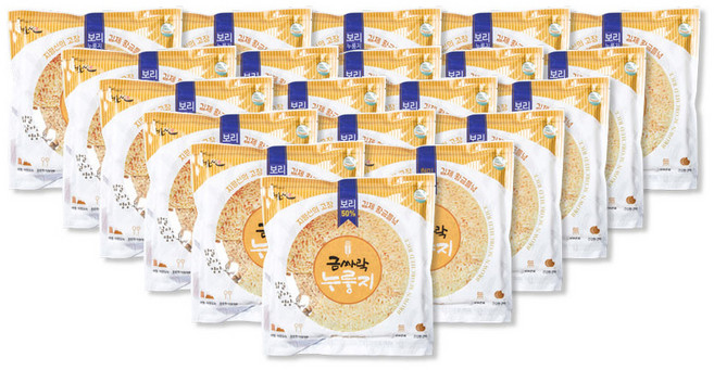 금싸락 보리누룽지, 150g