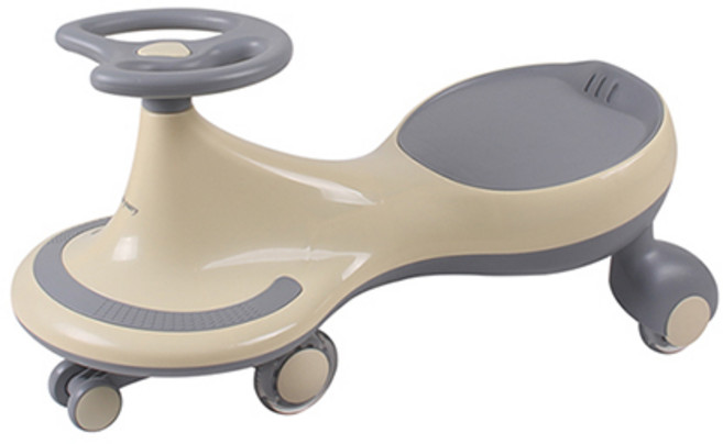 베이블퓨어리 저소음 유아 파스텔 미니 붕붕카, 파스텔 크림, 1개