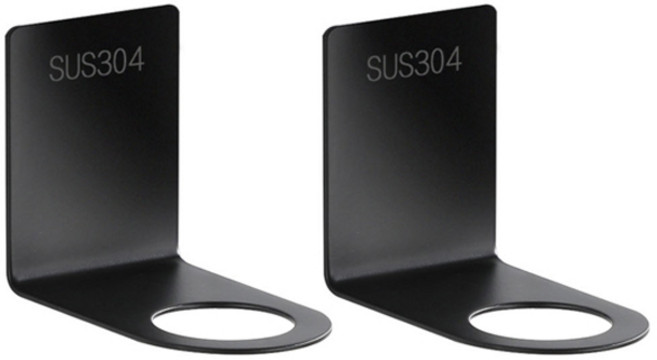 304 스텐레스 샴푸홀더, 블랙, 2개