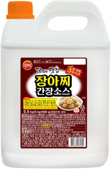 진미 잘되는맛집 장아찌간장소스, 5.5kg, 1개