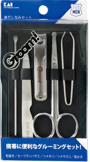 카이 그루밍 손톱 깎이 세트, 혼합색상, 1세트 - 쿠팡