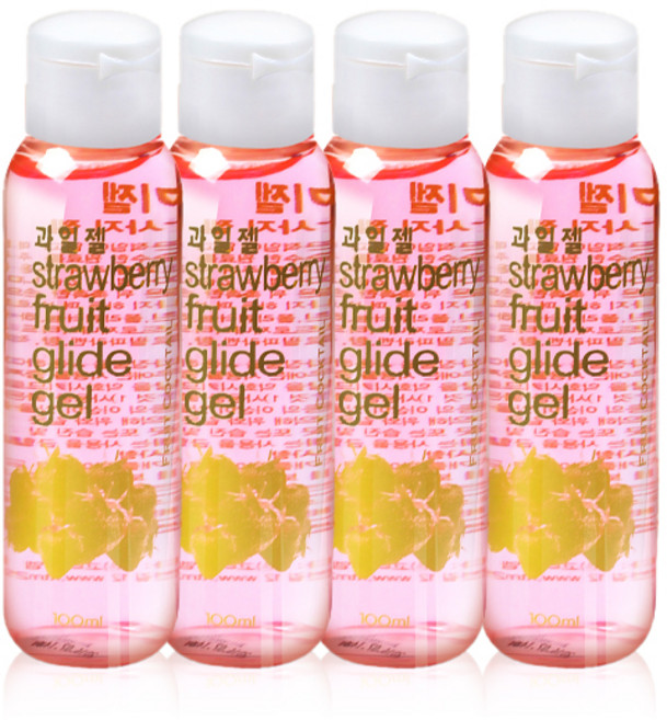 고려티엠 과일 젤 딸기, 100ml, 4개