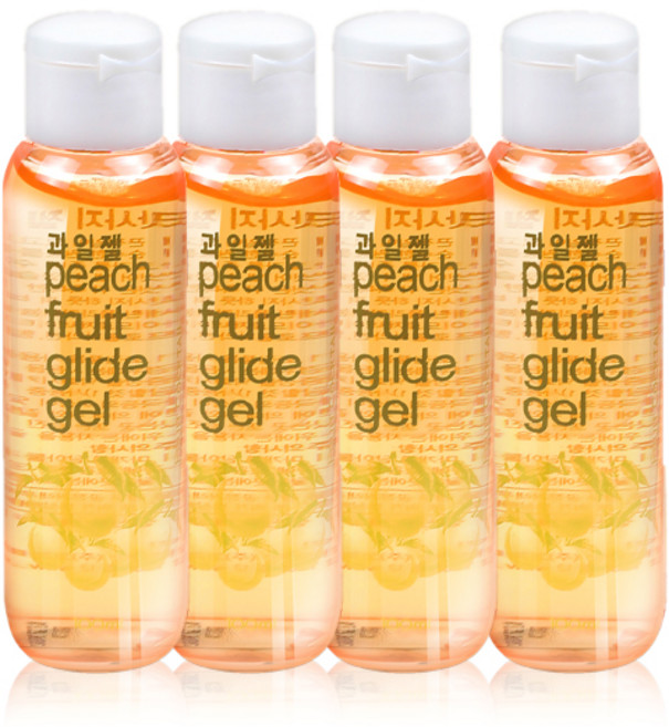 고려티엠 과일 마사지젤 복숭아, 100ml, 4개