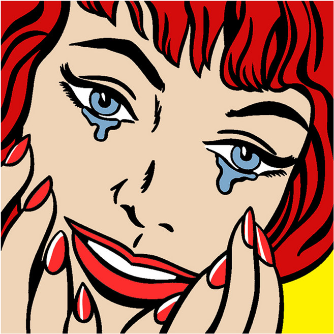 케이엠엘리 행복한 눈물 3D 비즈 DIY 키트 액자형 원형큐빅 30 x 30 cm, 혼합색상, 1세트