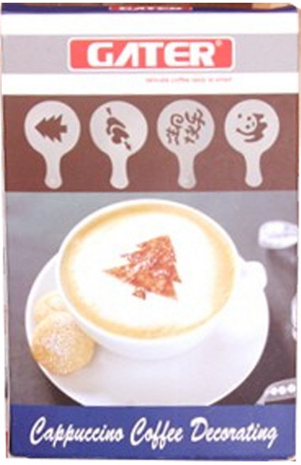 칼딘 라떼아트 툴 세트, 화이트, 1세트