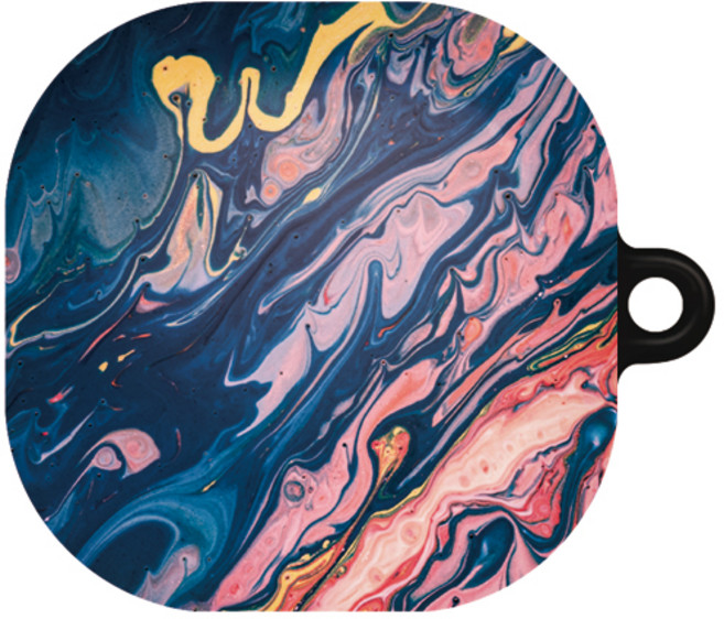 바니몽 심플리 갤럭시 버즈라이브 / 버즈2/버즈프로 하드케이스, 04 미라클핑키