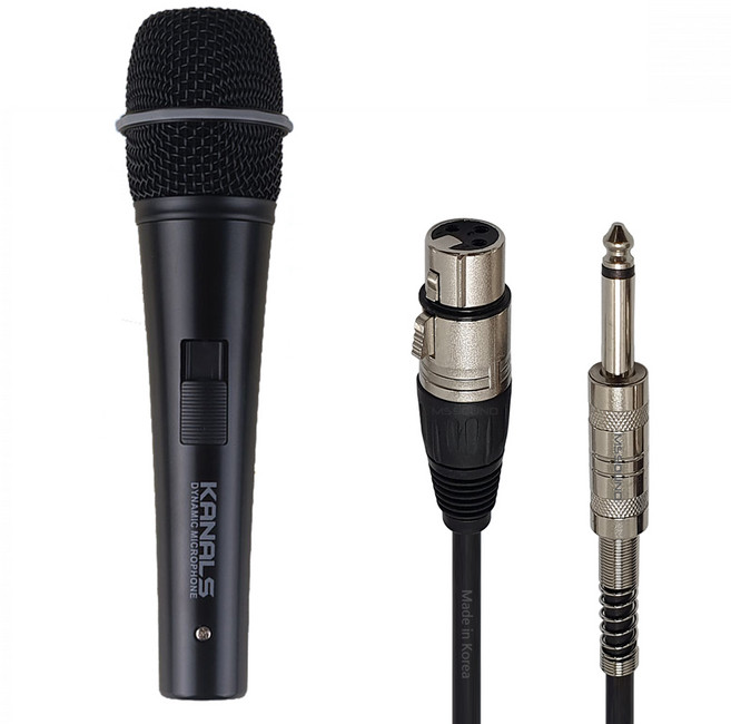 카날스 유선마이크 + 캐논-55 케이블 5M, MS-609