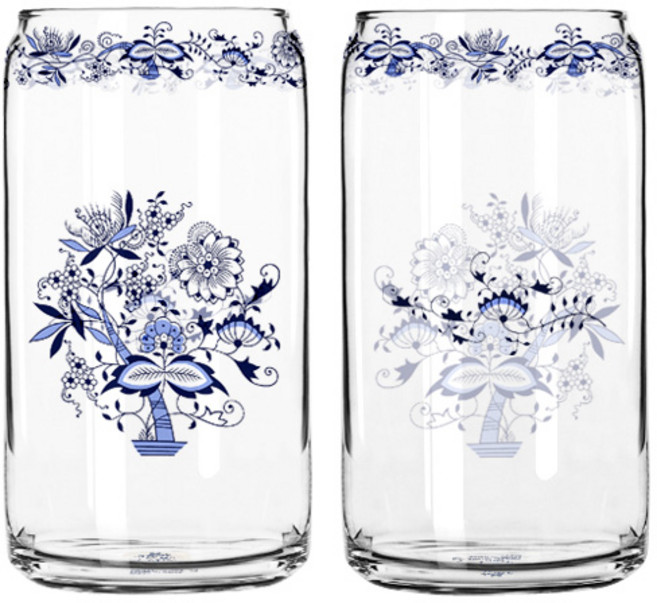 마쯔오카 국산 쯔비벨무스터 캔맥주 글라스 500ml, 2개