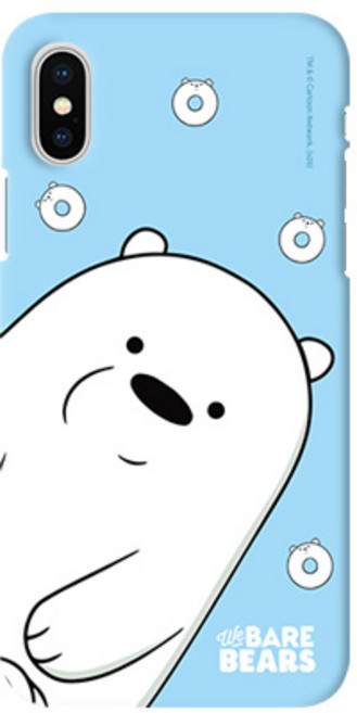 위베어베어스 베어스 패턴 슬림하드 휴대폰 케이스