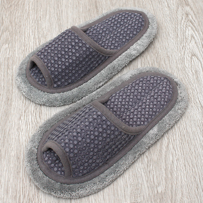 엘키 탈부착 피그먼트 청소 슬리퍼, 1세트, 네이비블루