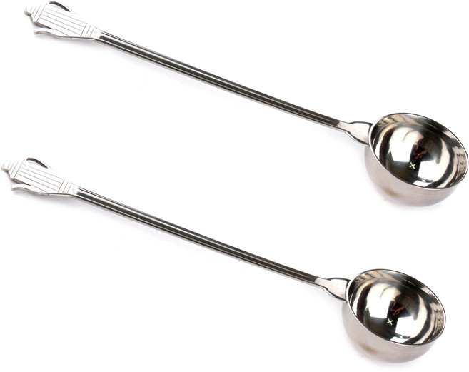 더소울빈 스텐 롱 계량스푼 20cm, 2개