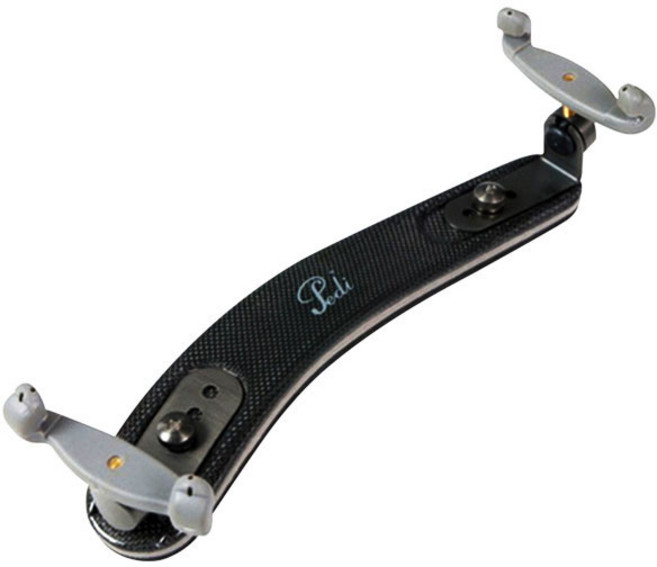 Pedi 碳纖維小提琴肩墊, 黑色, 1個