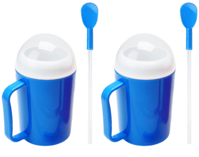 이한선생활과학 슬러시메이커, 블루, 300ml, 2개